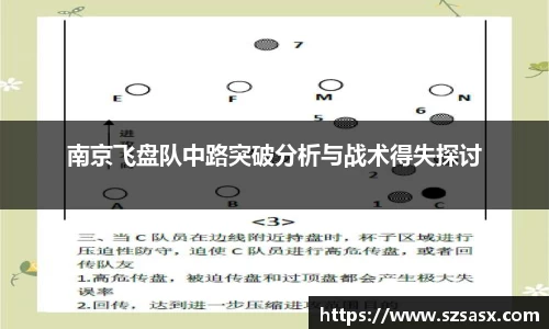 南京飞盘队中路突破分析与战术得失探讨